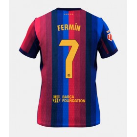 Barcelona Fermin Lopez #7 Hjemme skjorte 2026-27 Kortermet